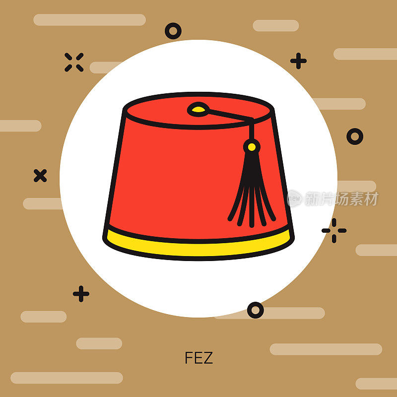 Moroccan Fez Icon